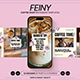 Coffee Shop Instagram Templates - GraphicRiver Item for Sale